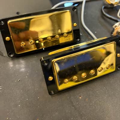 Gibson SG Supreme Pickups Hardware Wiring Set 2024 - Gold image 2