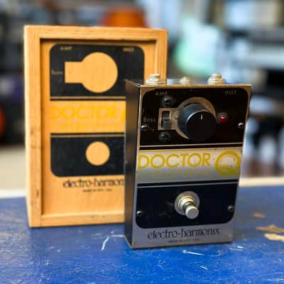 2002 Electro Harmonix Doctor Q Envelope Follower - Bent Steel Enclosure w/ Original Wooden Box and Paperwork image 5