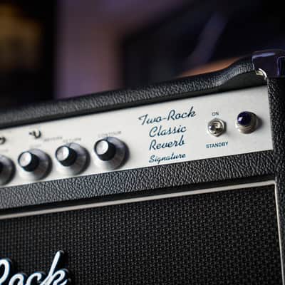 Two Rock Classic Reverb Signature 100 Watt W/ 2X12 Cabinet image 7