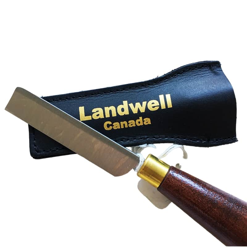 Landwell Double Hollow Ground Reed Knife Hard Steel Left Handed image 1