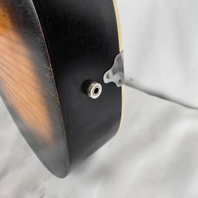 Harmony H929 Stella 1950s - Rebuilt, neck reset, piezo pickup - VIDEO image 12