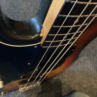 Fender Precision bass left-handed 1975 - Sunburst image 14