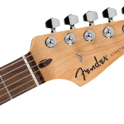 Fender Standard Stratocaster®, Laurel Fingerboard, White Pickguard, 3-Color Sunburst image 4