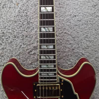 D'Angelico Excel DC Semi-Hollow Body Electric Guitar w/Hard Case, Trans Cherry image 6