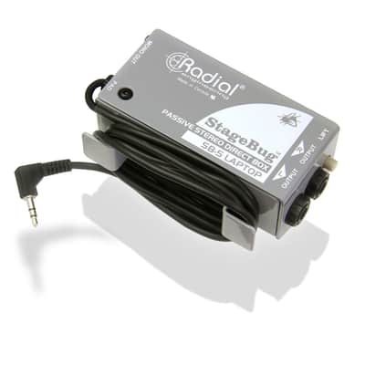 Radial StageBug SB-5 Laptop Compact Stereo DI Direct Box image 4