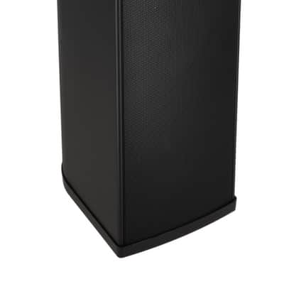 (4) Rockville WET ARRAY 100 BLACK Wall Mount Array 70V Commercial Speakers+Amp image 2