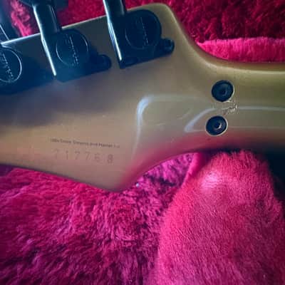 Hamer Steve Stevens 1987 - Gold metallic image 6