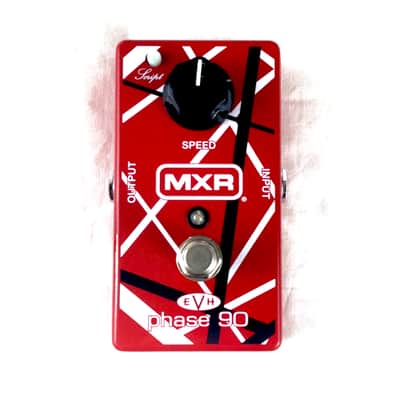 Used MXR EVH90 Phase 90 Eddie Van Halen Red Phaser Guitar Effects Pedal image 1