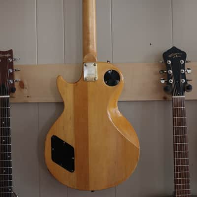 Ventura V2600 LP Copy Lawsuit Guitar 1970's Natural / Blonde image 5