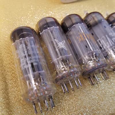 RCA ONE (1) 6CG7 tNOS AT1000 TESTED Balanced! PI Vacuum Tube T2 dual triode 1959-1962 image 4