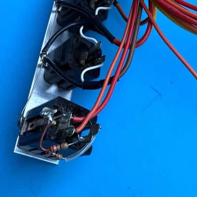 KORG LP-10 Vintage Electronic Piano Synthesizer Part: Rear Socket I/O & Harness image 10