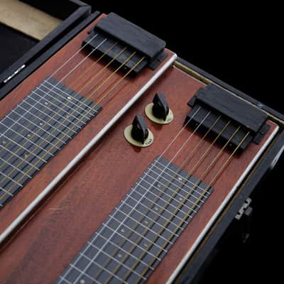 (Video) Double-Neck, non-Pedal Lap Steel w/Stand & OHSC image 13