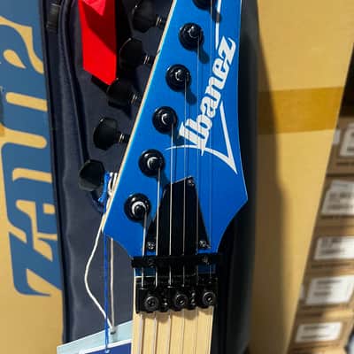 Ibanez Genesis Collection RG550 Electric Guitar - Electric Blue w/ Gig Bag image 4
