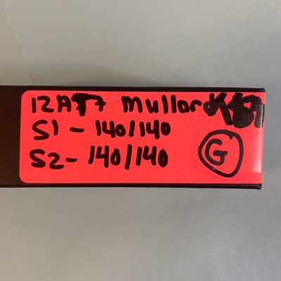 1971 Mullard 12AT7 ECC81 Vintage VF3 Blackburn Preamp Tube! Tests NOS! T83 image 7