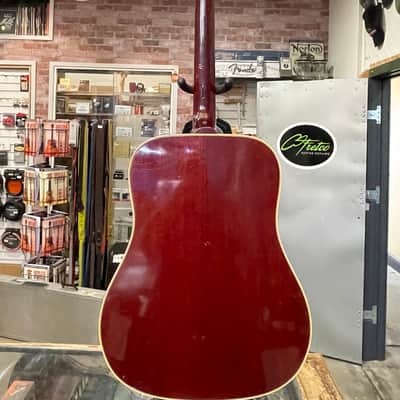 Gibson Hummingbird 1968 - Cherry Sunburst image 6
