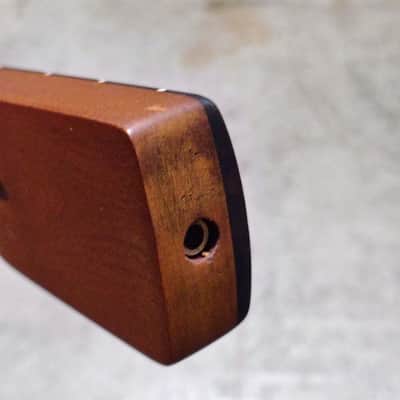 Roasted Maple Strat Neck fits fender Stratocaster body 21 frets 60s style image 11