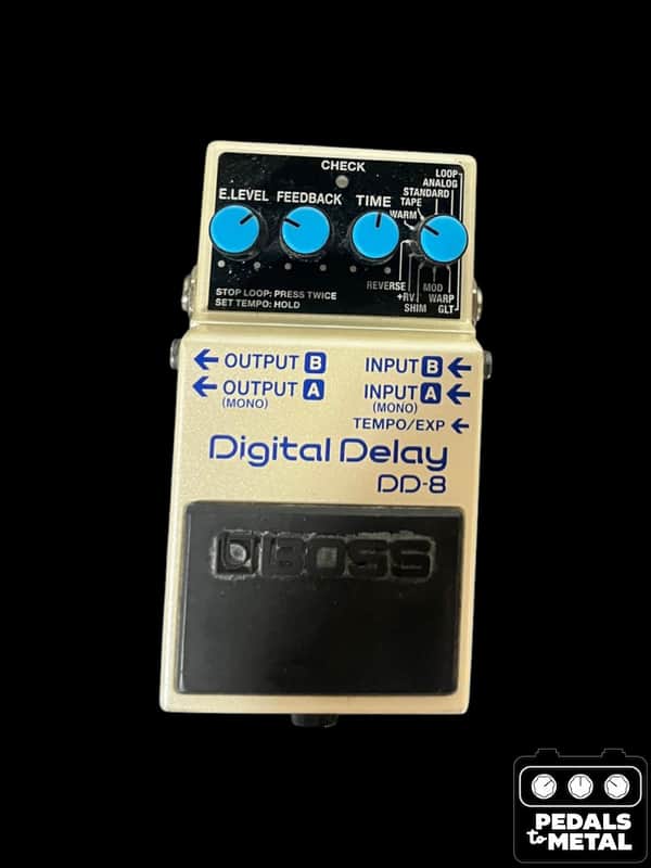 Boss DD-8 Digital Delay 2019 - Present - White - X16292 image 1