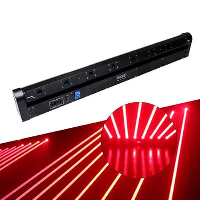 8-Eye Moving Head Spider Stage Laser Light – RGB DMX512 Beam & Strobe for DJs, Clubs, and Pro Studios image 4