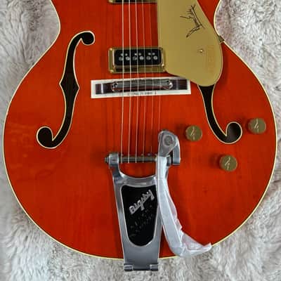 Gretsch G6120DE Duane Eddy Signature 6120 Hollow Body with Bigsby-Desert Sunrise image 2