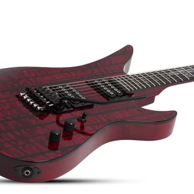 Schecter Synyster Standard Plus Transparent Deep Red image 3