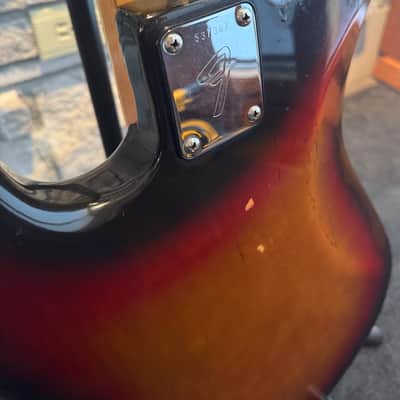 Fender Jazz Bass with Maple Fretboard 1974 - Sunburst image 12