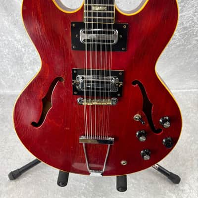 Vintage 1967 Gibson ES-335-12 ES-335-TDC-12 12 string guitar in red w/ case image 19