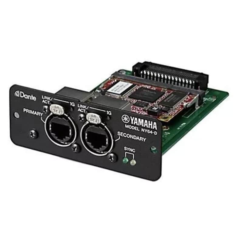 Yamaha NY64-D Dante TF Series Input/Output Expansion Card 2025 NY64D NY 64 D - Un-used in box image 1