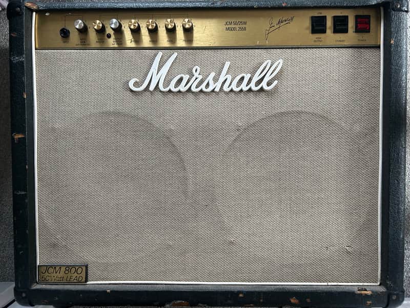 Marshall JCM25/50 2558 Silver Jubilee 2x10 Combo 1987 - Silver image 1