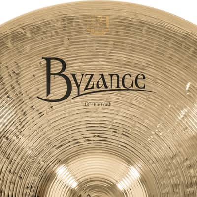 MEINL B18TC-B Byzance Brilliant Thin Crash 18 Zoll brilliant image 6
