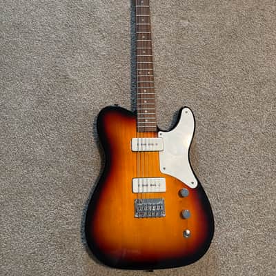 Squier Paranormal Baritone Cabronita Telecaster 2021 - Present - 3-Color Sunburst image 1