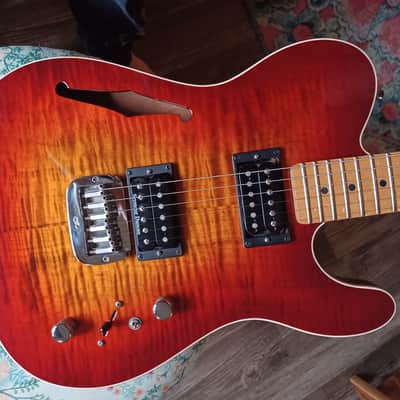 2005 G&L USA ASAT Semi Hollow - Cherryburst 6.5lbs image 17