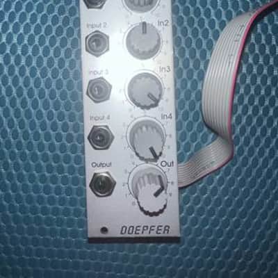 Doepfer A-138C "LIN" Mixer with Linear Pots 2010s - Silver image 1