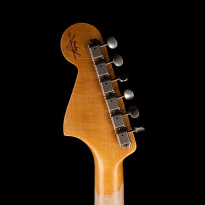 Fender Custom Shop 60's Bass VI Journeyman Relic Wide Fade 3-Tone Sunburst With Case image 14