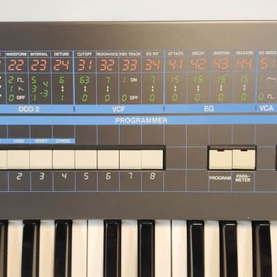 Korg Vintage Poly-61 Analog Polyphonic Synthesizer, Professionally Serviced, 1982-84, MIJ image 9