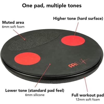 Meinl Anika Nilles Split Tone Practice Pad image 3