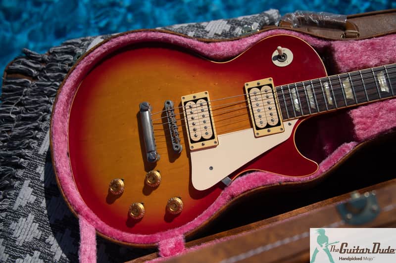 1980 Tokai Reborn Old LS-100 - '58 Cherry Sunburst Les Paul Clone - w Original "Lifton Cali Girl" Hardshell Case - Pro Set Up w Perfect Frets image 1