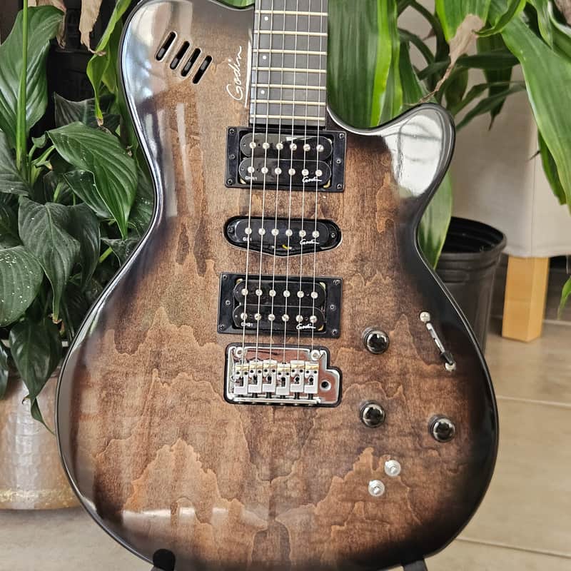 Godin xtSA and Boss GR-55 image 1