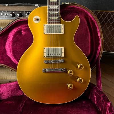 2012 Gibson 57 Les Paul Lee Roy Parnell Signature Goldtop image 2