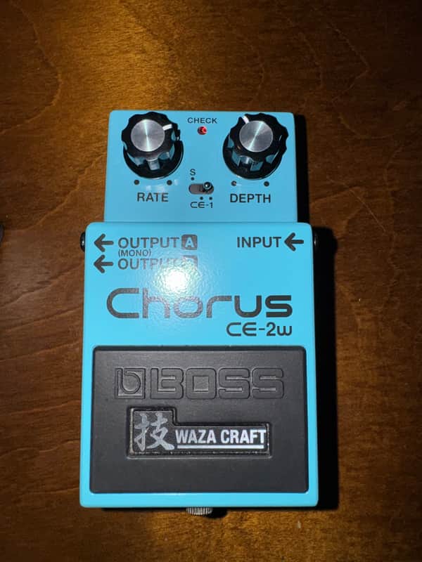 Boss CE-2W Chorus Waza Craft 2016 - Present - Blue image 1