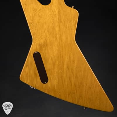 Gibson Custom Shop 1958 Korina Explorer White Pickguard Natural 8.11 #85393 image 4