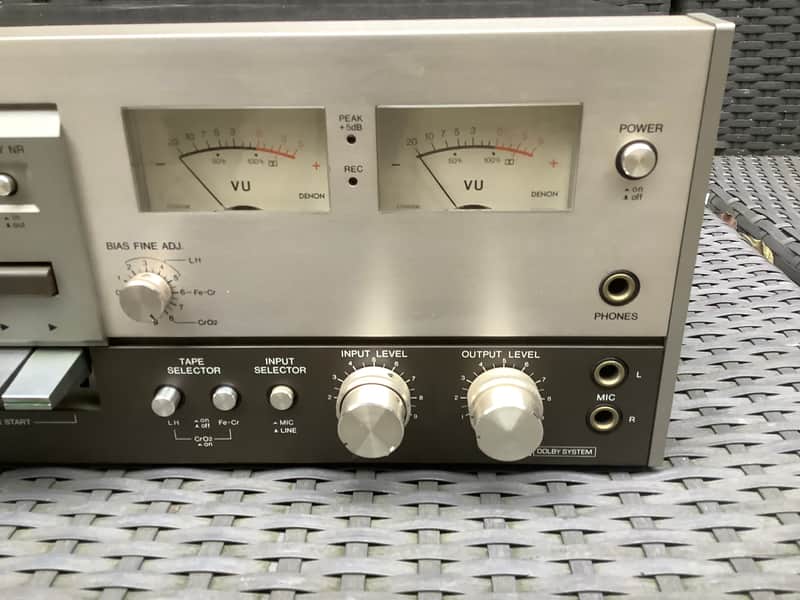 Denon DR350 DR 350 high end cassette deck player / vintage Japan