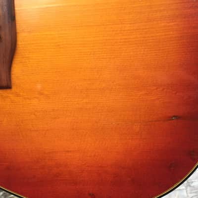 Gibson J-160E 1973 Cherry Sunburst mini P90 pickup image 5