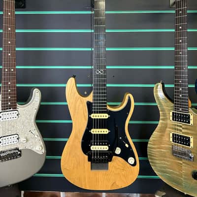 Chapman ML-1 Hot Rod Natural 2014 Electric Guitar w/ Mods imagen 2