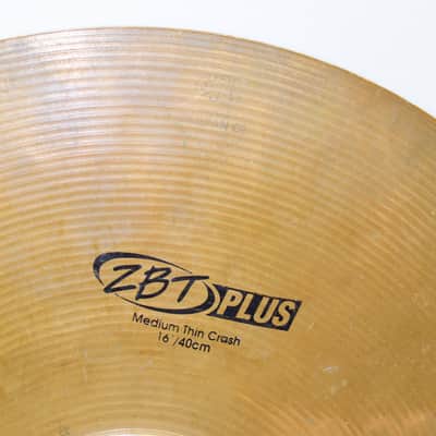 Zildjian ZBT Plus Medium Thin 16" Crash Cymbal\ image 5