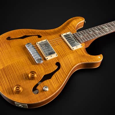 2008 PRS Hollowbody II Amber Archtop Pickups Rare image 4