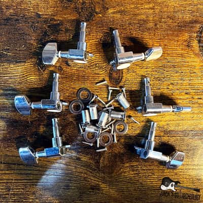 Economy 3 x 3 10mm Tuners (1990-2010s - Chrome) image 1