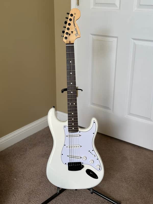 Fender American Performer Stratocaster - Modified Ghost Clone 2023 - White image 1