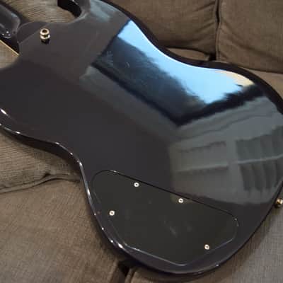 Gibson SG Supreme 2001 - Midnight Blue Burst Split Diamond Logos and Inlays Ebony Fretboard image 16