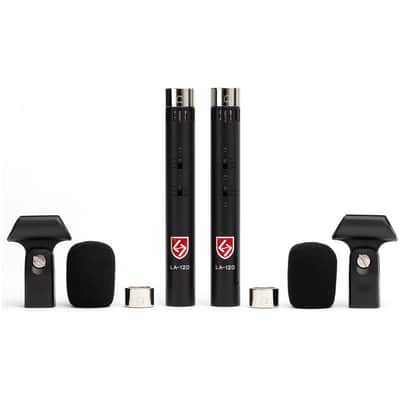 Lauten Audio LA-120 V2 Small-Diaphragm Condenser Microphone, Pair image 2