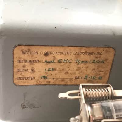 WEAL Western Electro-Acoustic Laboratry 120A Dual Condenser Tube Microphone Complement image 9
